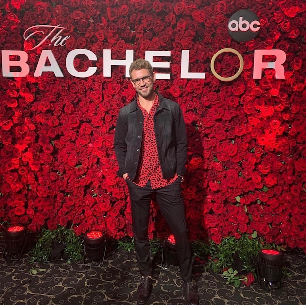 Rose Wall at Bachelor Premiere