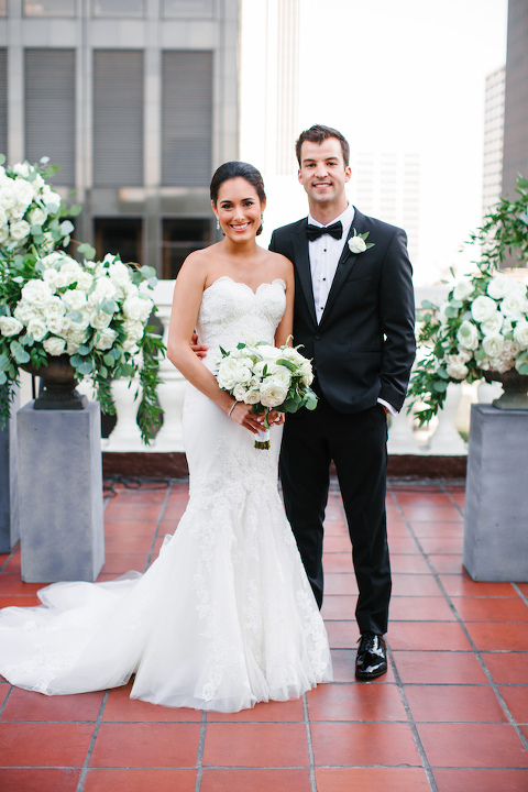 Classic Wedding, Jonathan Club, Josh Elliott Photography, Little Hill Floral Designs, OC Florist, LA Florist, Wedding Florist, Luxury Wedding Florist, OC Wedding Florist, Honey Fitz Events, Little Hill Floral Designs, Black and White Wedding, Bride Bouquet