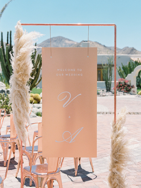 All Pink Palms Springs Wedding, Palm Springs Wedding, Wedding Inspiration, LIttle Hill Floral Designs, OC Florist, LA Florist, Luxury Florist, Bouquet, Desert Weddings, Stylish Details, 100 Layer Cake