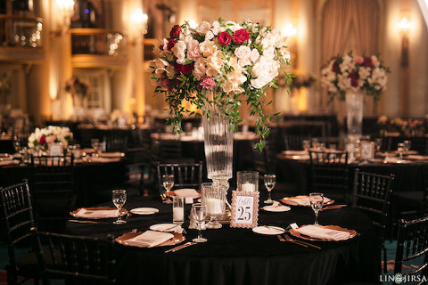 Millennium Biltmore Hotel, Little Hill Floral Designs, Little Hill Desingsm Florist, Wedding Florist, OC Wedding Florist, LA Wedding Florist, Luxury Wedding Florist, HoneyFitz Events, Lin and Jirsa 