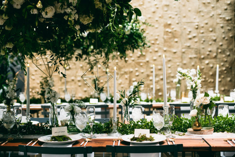 Greenery Wedding at Millwick, Little Hill Floral Designs, Little Hill Designs, OC Florist, LA Florist, Wedding Florist, Luxury Florist, Palm Springs Florist, Modern Wedding, Industrial Wedding