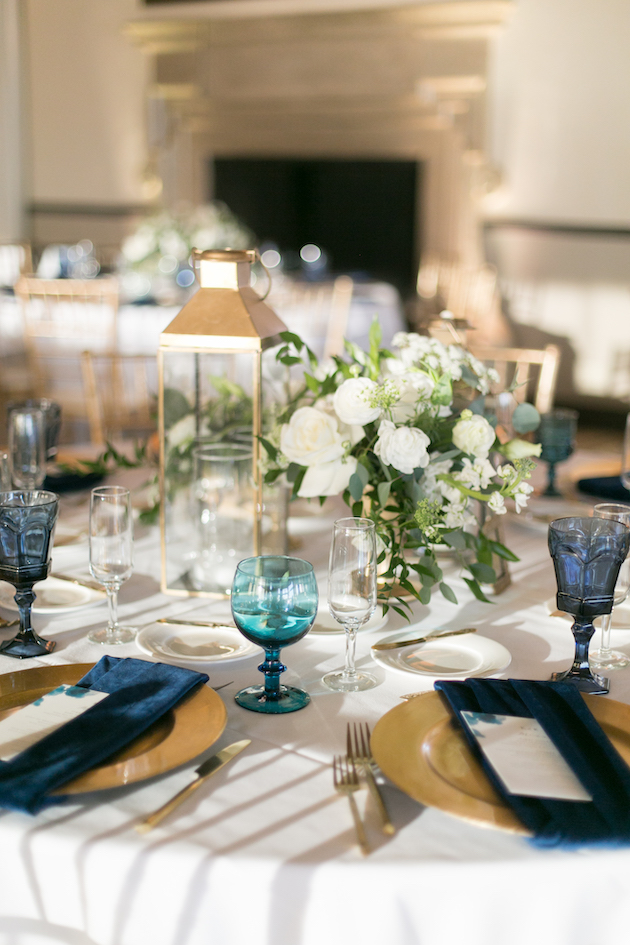 Coastal Inspired Wedding with Blue Details - Little Hill Floral Designs