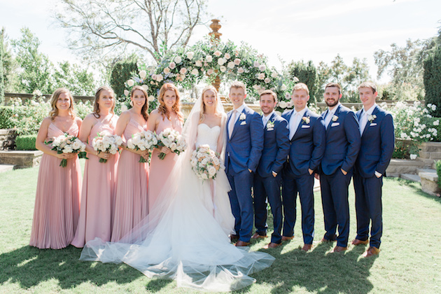 Whimsical Greystone Mansion Wedding - Little Hill Floral Designs