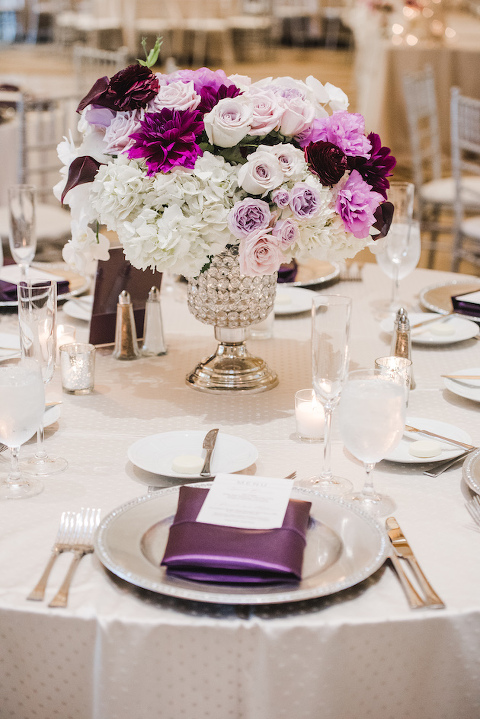 Luxurious Purple Hued Wedding at Terranea Resort - Little Hill Floral ...